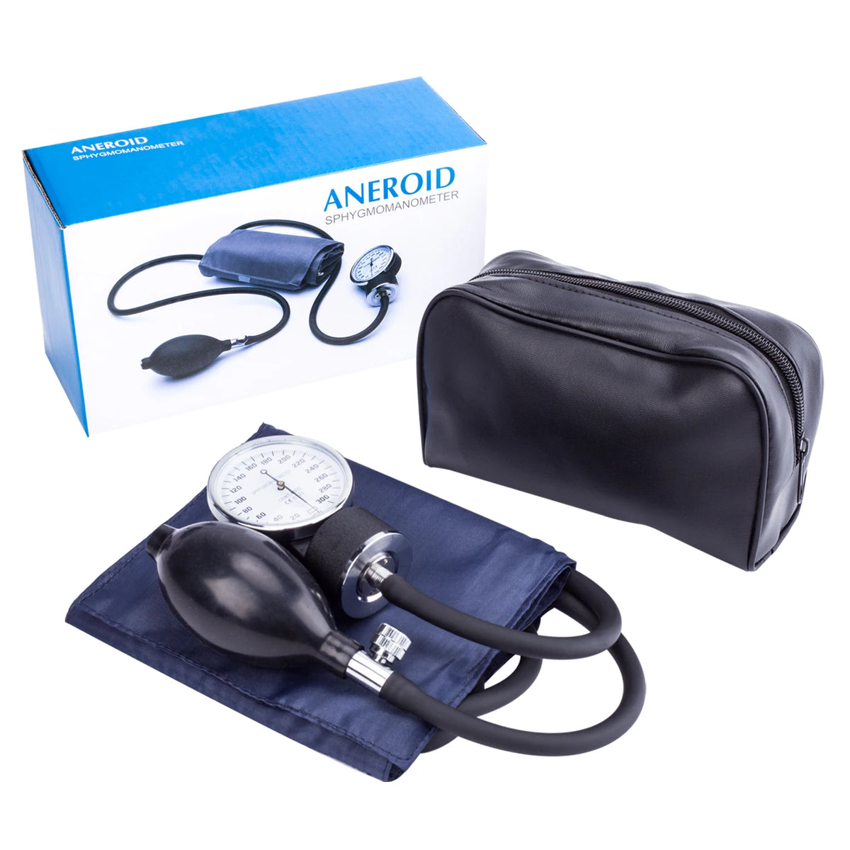Manual Arm Blood Pressure Monitor with Stethoscope Cuff Kit