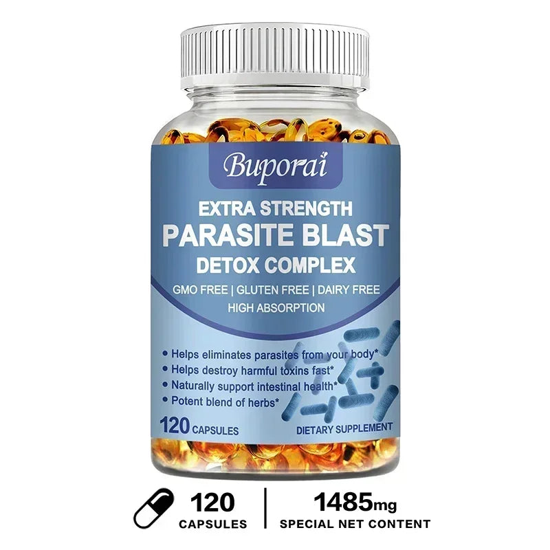 Parasite Blast Detox Complex Digestive Immune Support Capsules