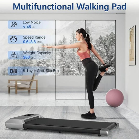 2.5HP Folding Treadmill Walking Pad Home Fitness Machine