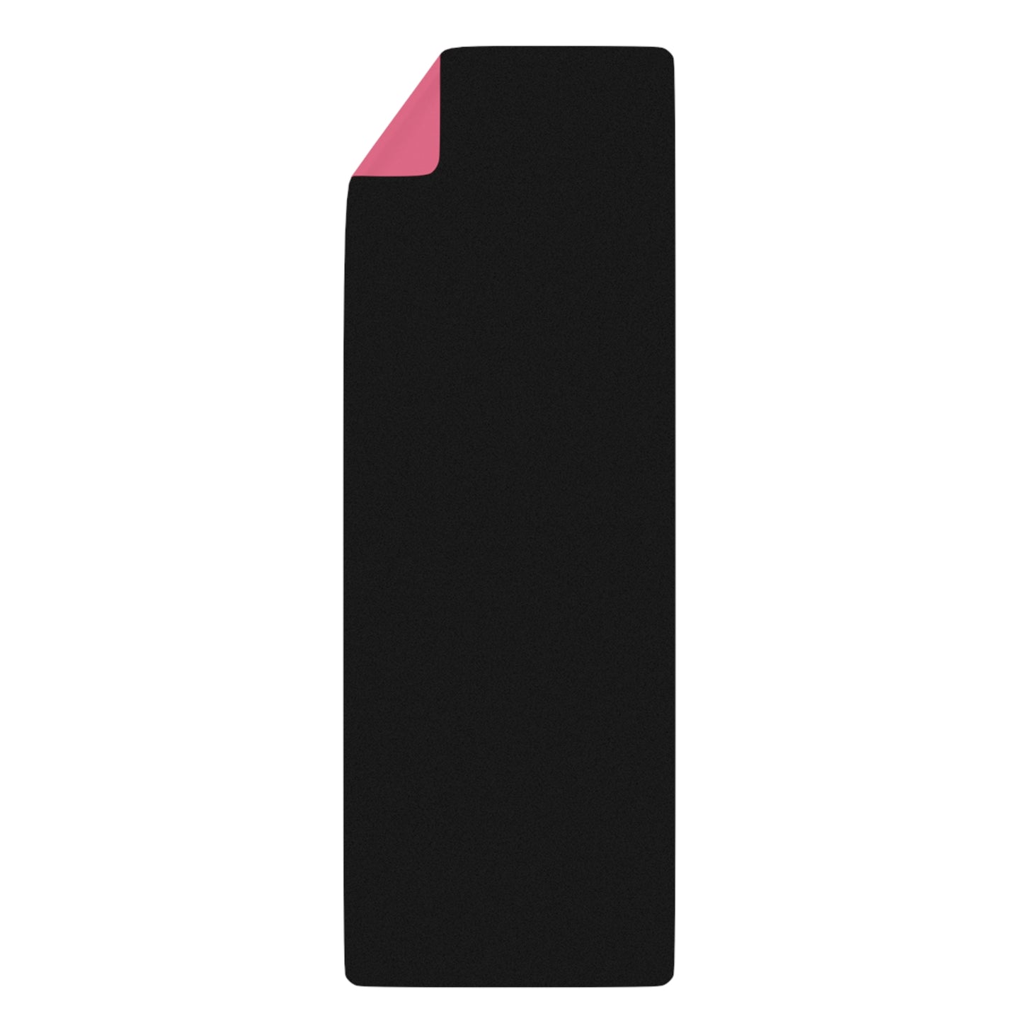 Essentials Co Pink Rubber Yoga Mat — Non-Slip Eco Workout & Pilates Mat