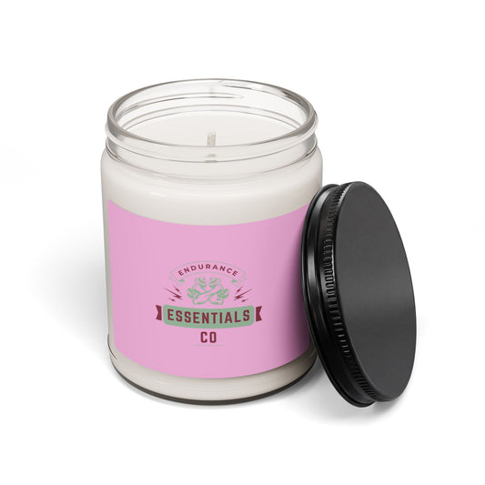 Essentials Co Scented Soy Candle — 9oz Floral Aromatherapy Jar