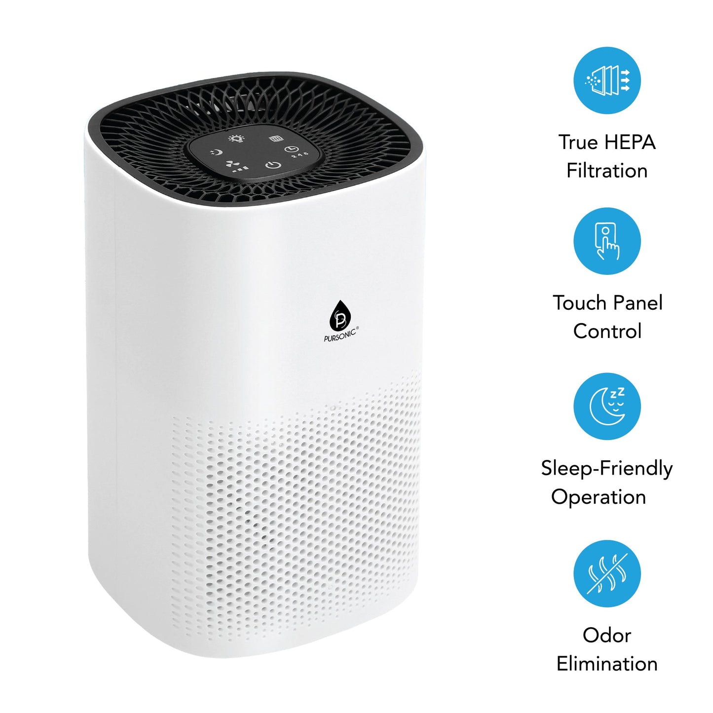 Home Wellness Bundle – True HEPA Air Purifier, Sunset Projector Lamp & 6-Pack Essential Oils