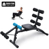 Adjustable Ab Trainer Sit Up Bench Home Gym
