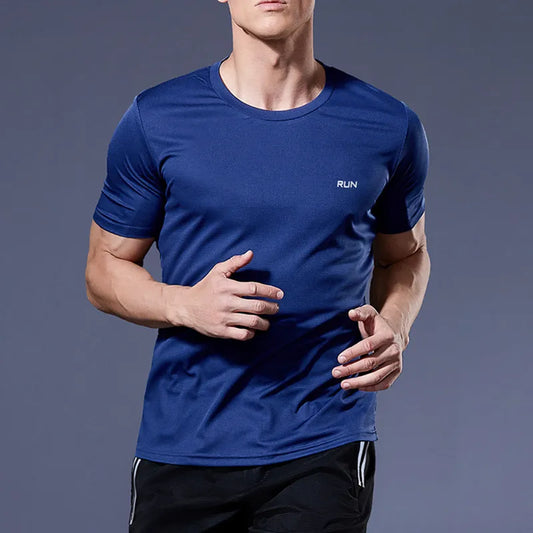 Men's Quick Dry Lightweight Running Fitness Sports T-Shirt