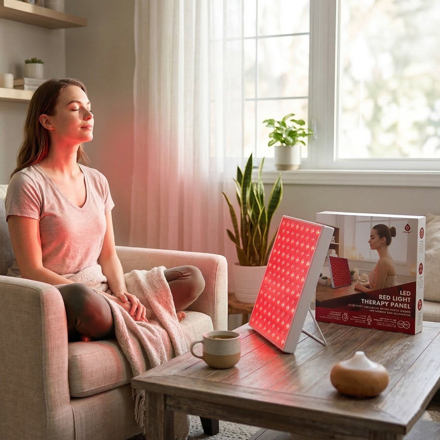 LED Red Light Therapy Panel – At-Home Wellness & Recovery