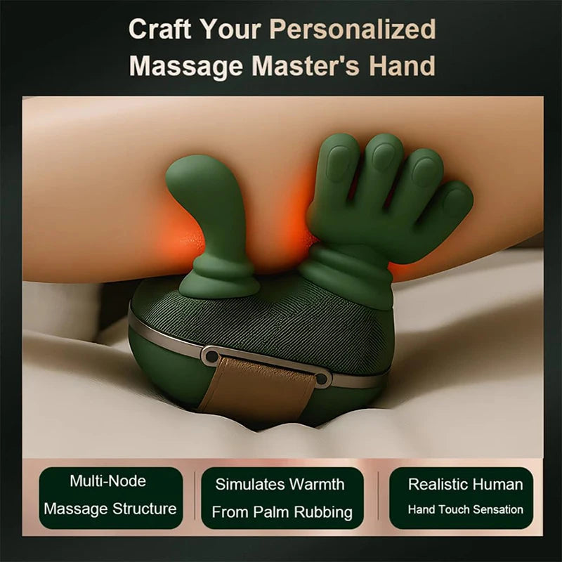 Bionic Neck Shoulder Massager Shawl with Kneading Therapy Modes
