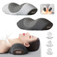 Electric Neck Massager Pillow with Heat and Vibration Support