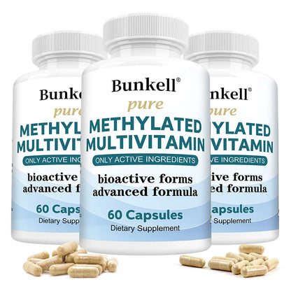 Methylated Multivitamin Activated B Complex Energy Immune Capsules