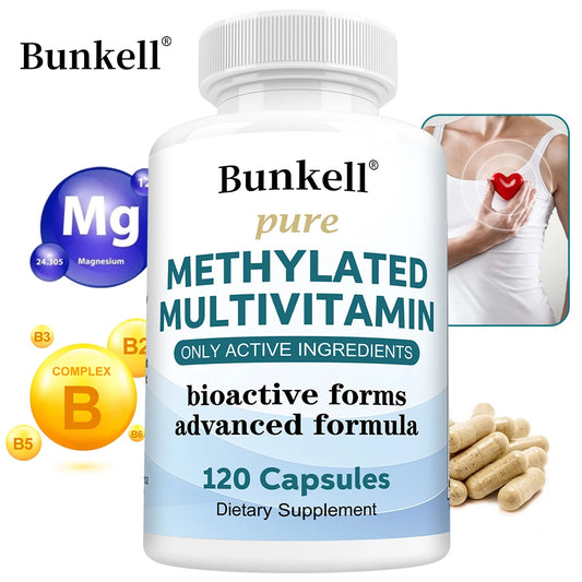 Methylated Multivitamin Activated B Complex Energy Immune Capsules
