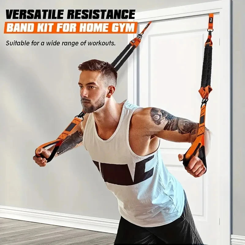 Resistance Band Home Fitness Strength Training Workout Equipment
