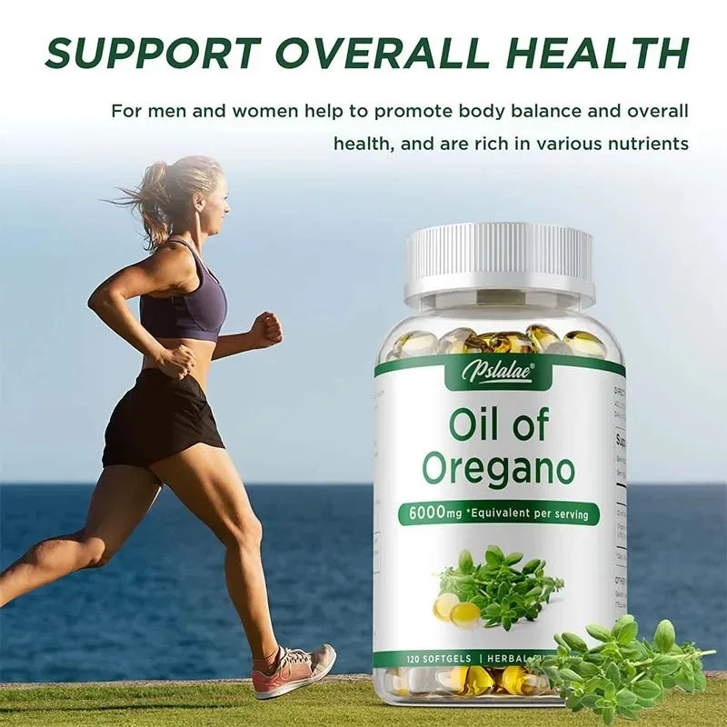 Oil of Oregano Capsules Digestive Immune Support Herbal