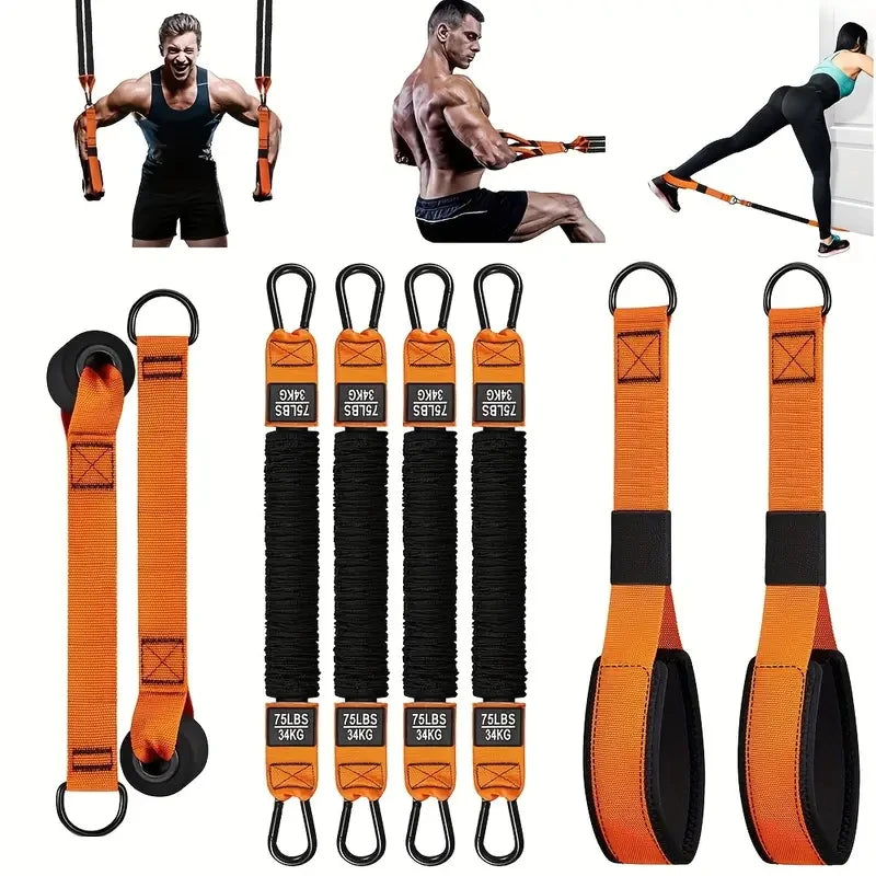 Resistance Band Home Fitness Strength Training Workout Equipment