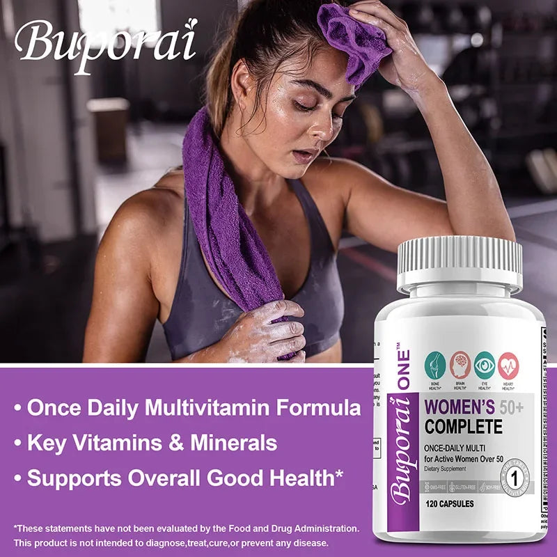 Women 50+ Complete Multivitamin Bone Brain Eye Support