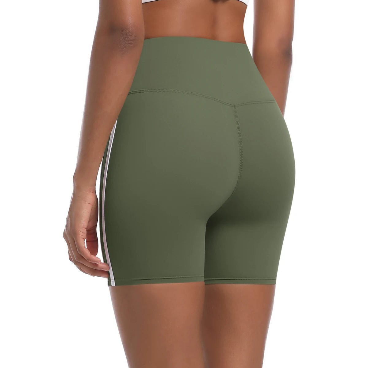 Women's High Waist Quick Dry Yoga Fitness Shorts