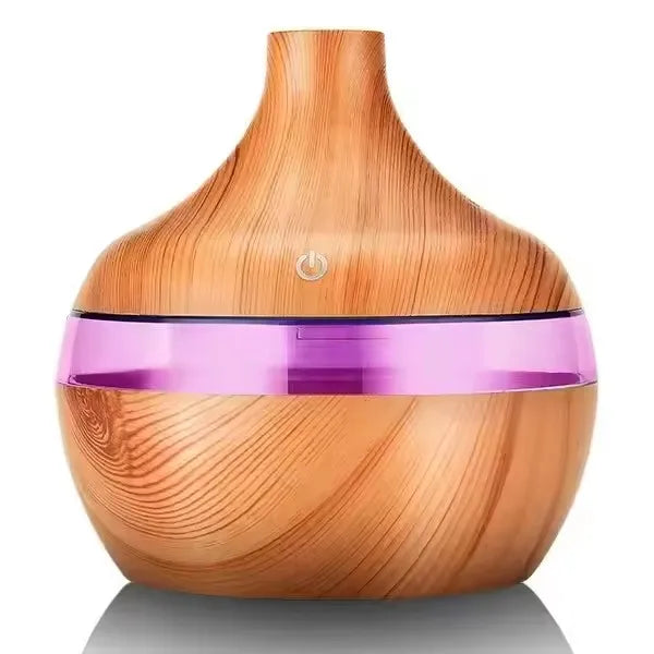 Volcano Air Humidifier USB Mist Diffuser Night Light Desktop
