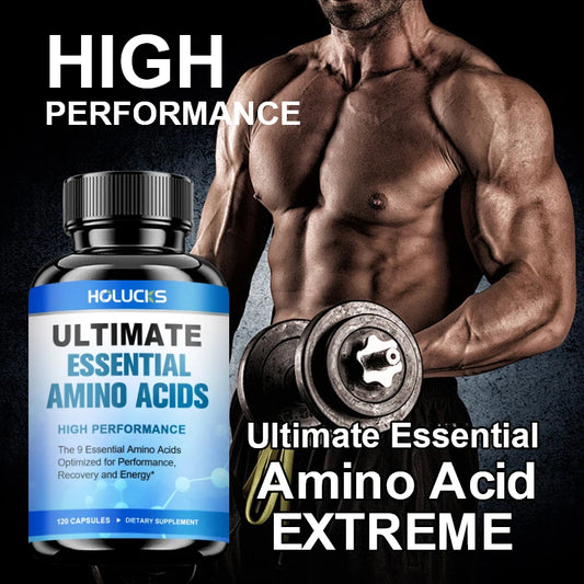 Advanced Amino Acid Capsules Muscle Strength Energy Support