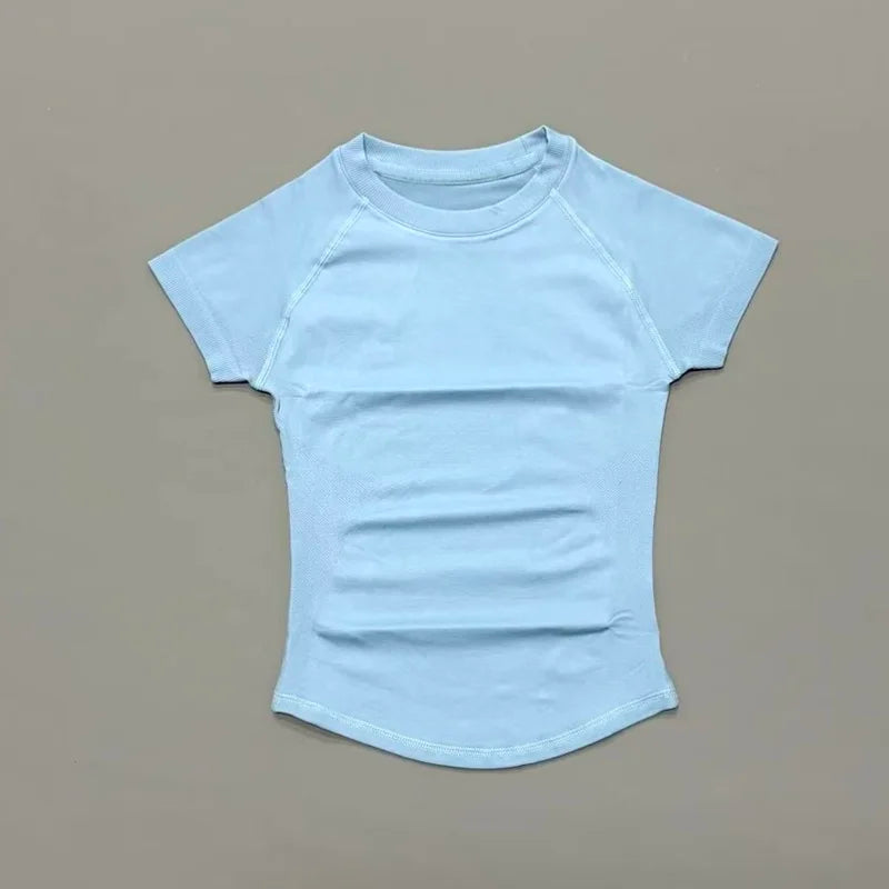 Women's Quick Dry Breathable Short Sleeve Sports T-Shirt