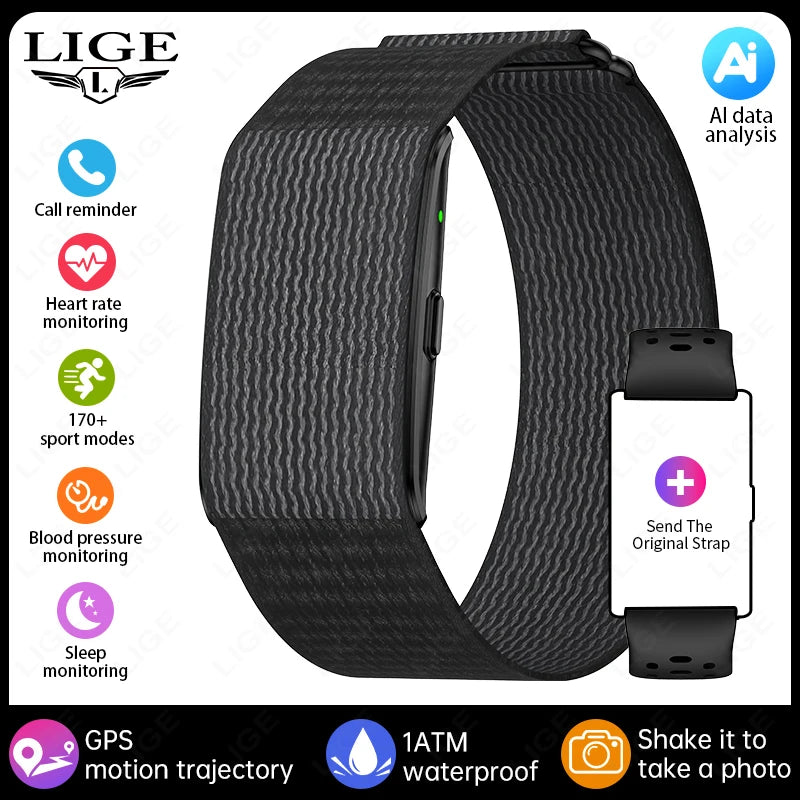 AI Health Smart Watch Fitness Tracker Sport Bracelet Monitor