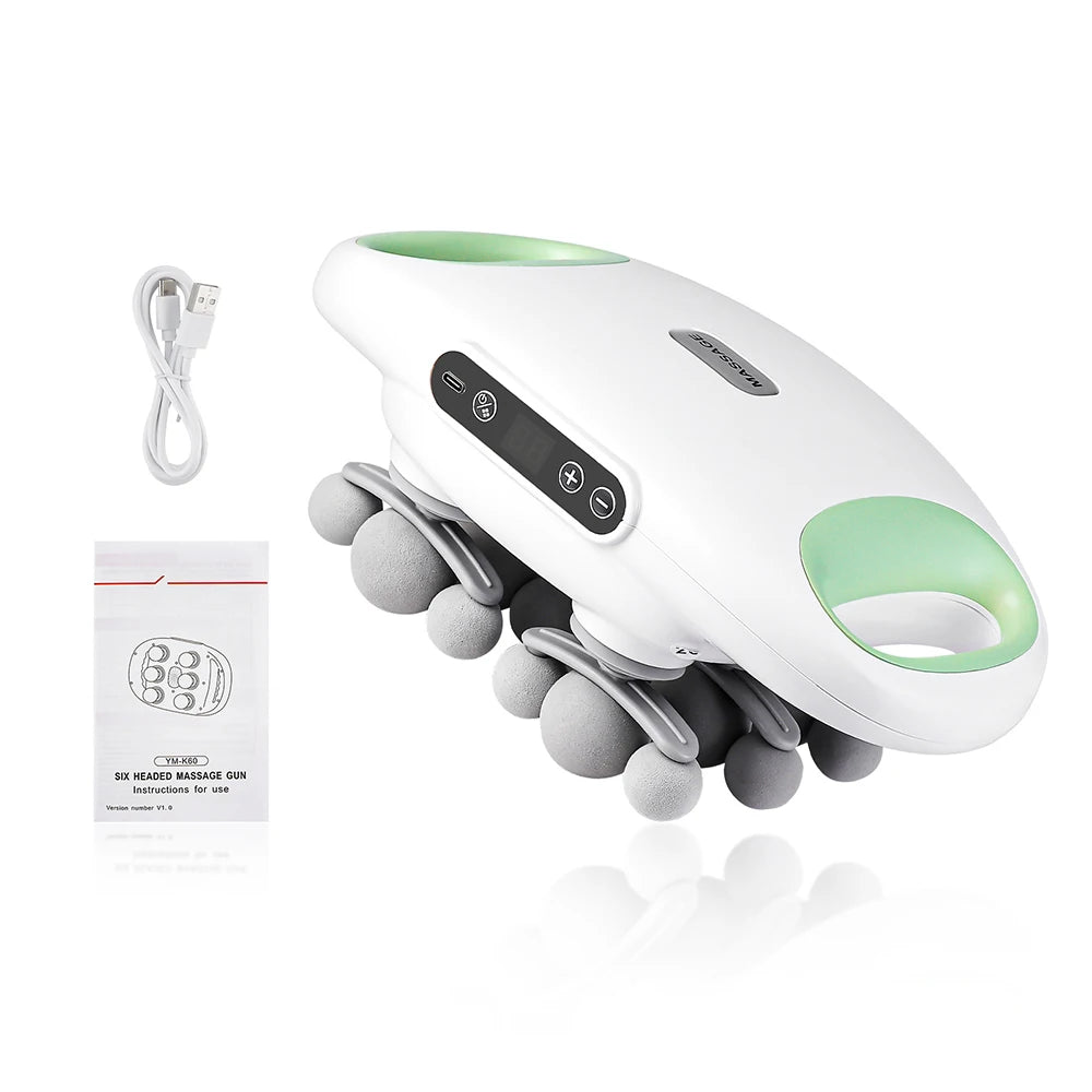 42 Head Fascia Gun Deep Tissue Muscle Massager Device