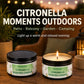 Citronella Outdoor Candle Fresh Lemongrass Patio Garden Decor
