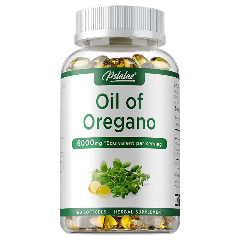 Oil of Oregano Capsules Digestive Immune Support Herbal