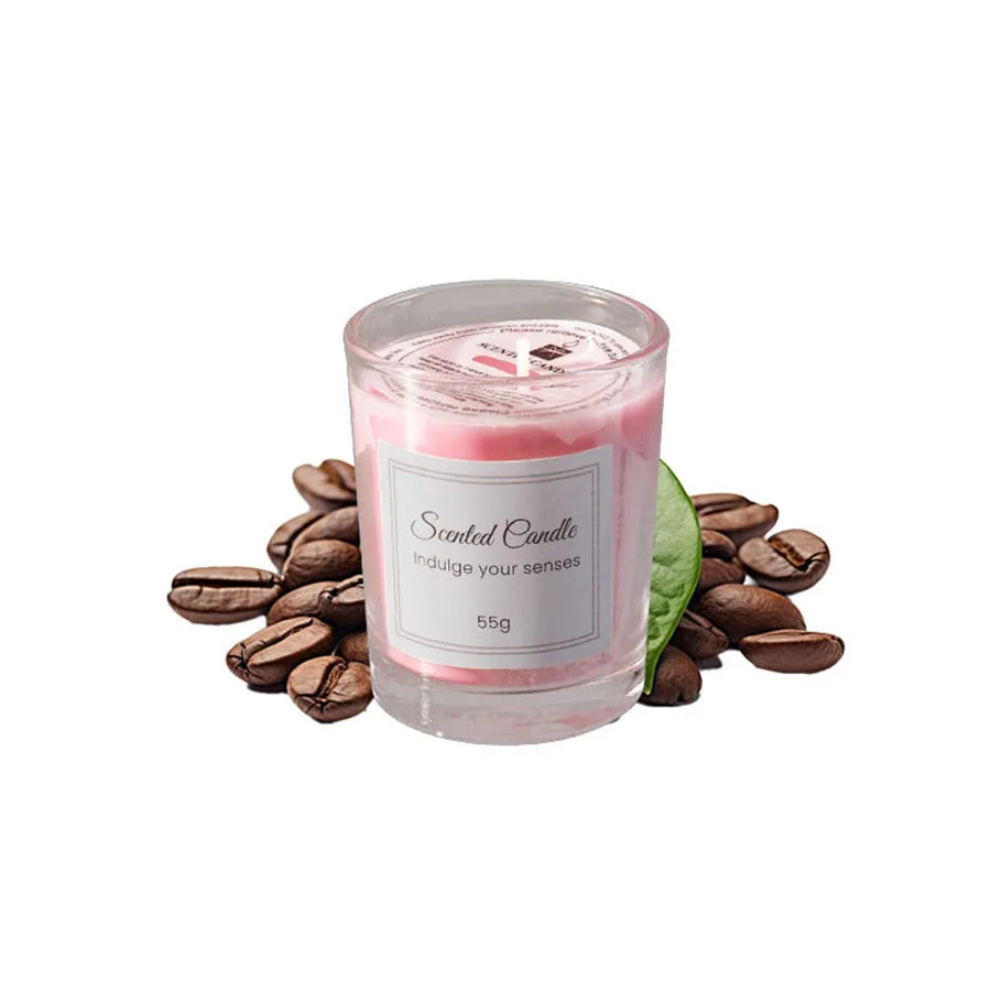 Handmade Soy Aromatherapy Candle Gift Box Glass Jar