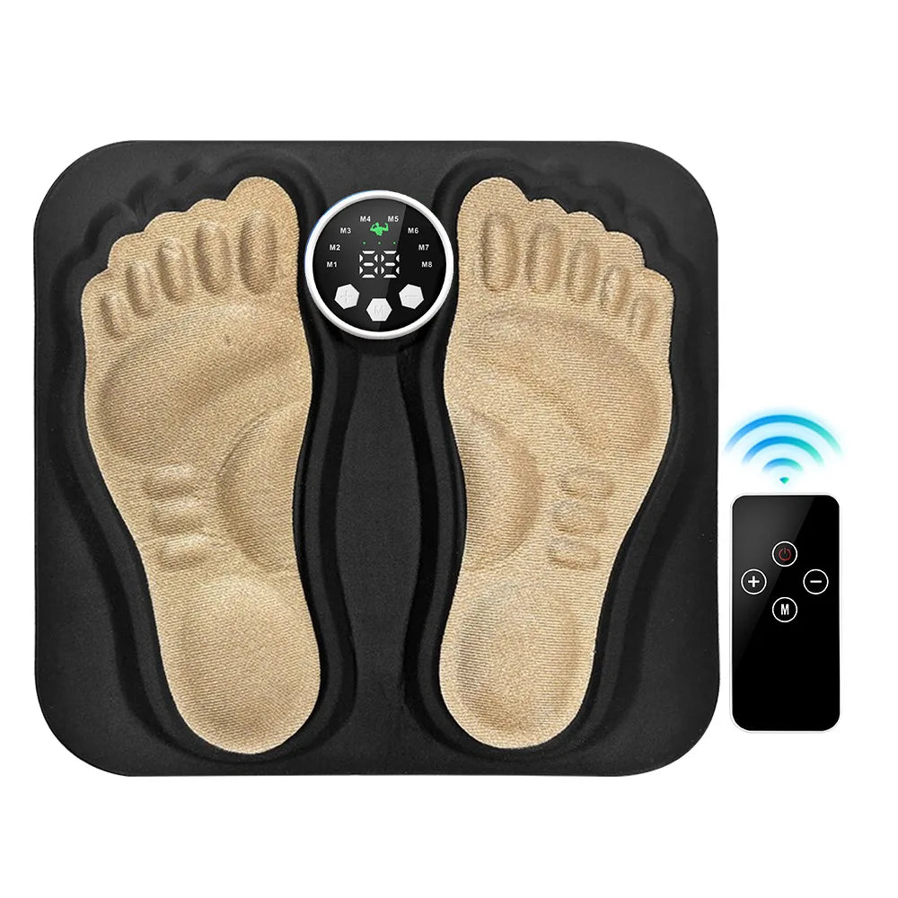 Portable Electric Shiatsu Foot Massager Acupressure Massage Mat Device