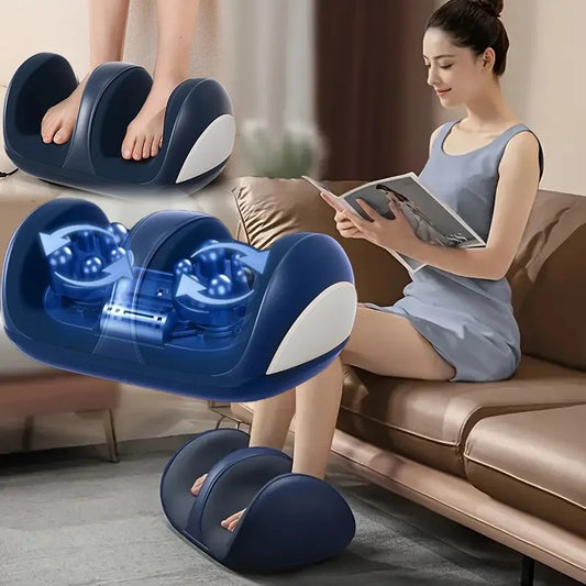 Extra Large Electric Foot Massager with Heat Shiatsu Therapy