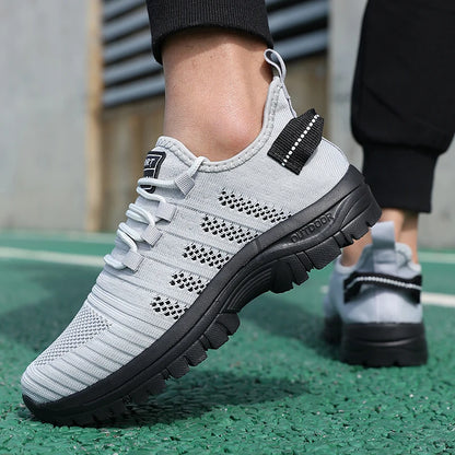 Breathable Lightweight Running Sneakers Unisex Athletic Training Shoes
