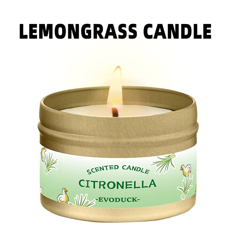 Citronella Outdoor Candle Fresh Lemongrass Patio Garden Decor