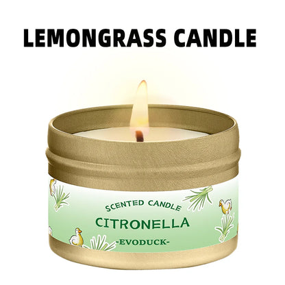 Citronella Outdoor Candle Fresh Lemongrass Patio Garden Decor