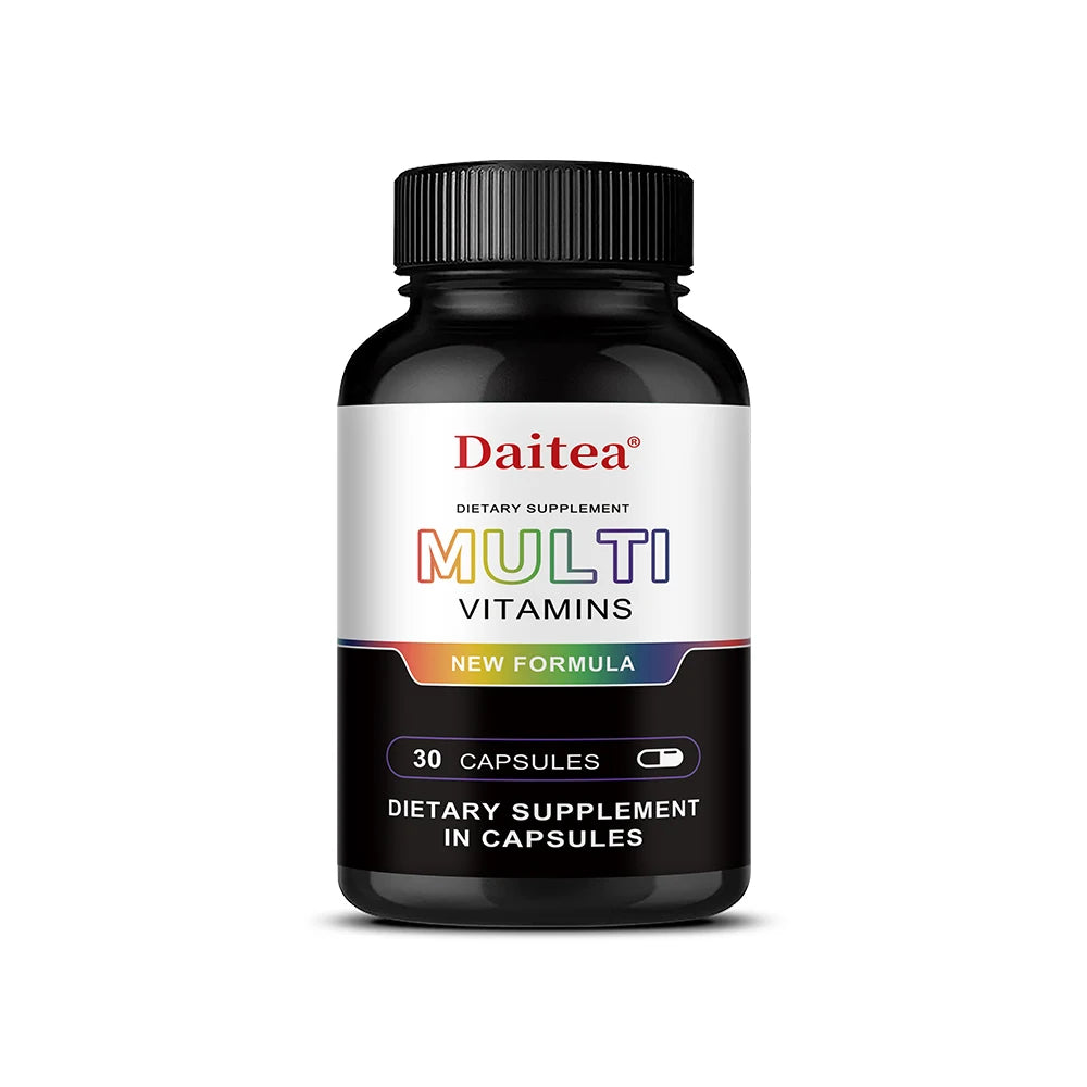 Multivitamin Mineral Energy Muscle Immune Support Capsules 120ct