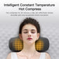 Electric Neck Massager Pillow with Heat and Vibration Support