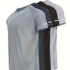 Men's Quick Dry Short Sleeve Sports T-Shirt Multipack