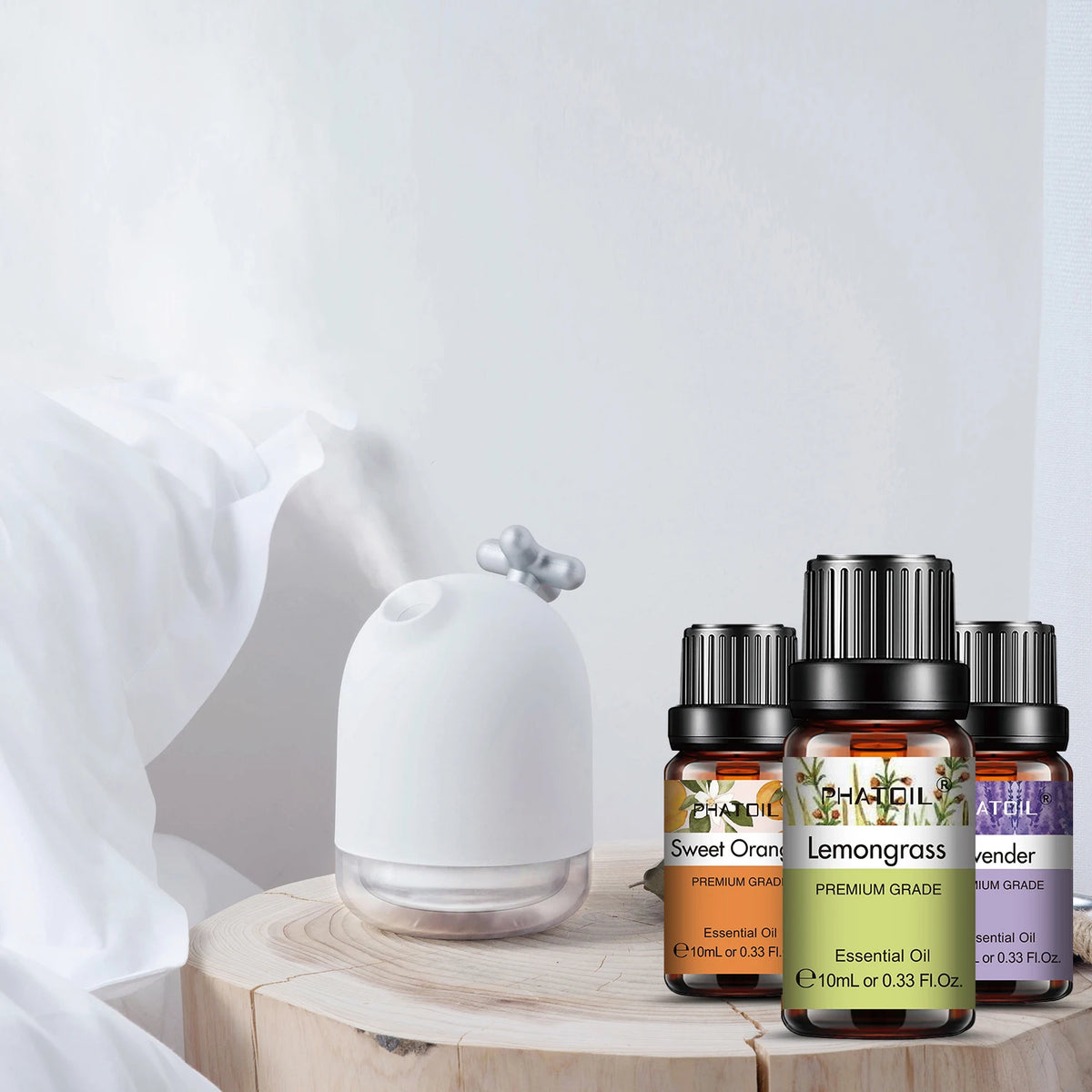 6pcs Essential Oils Set 10ml for Aromatherapy Diffuser
