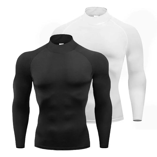 Men's Compression Long Sleeve Quick Dry Sports Shirt