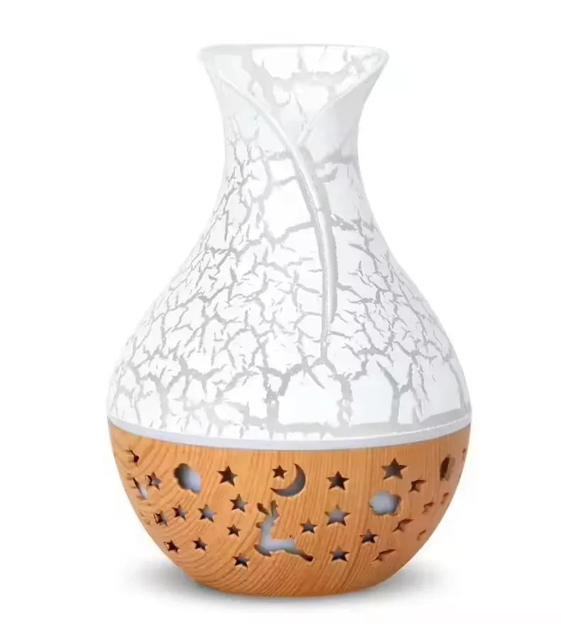 Volcano Air Humidifier USB Mist Diffuser Night Light Desktop