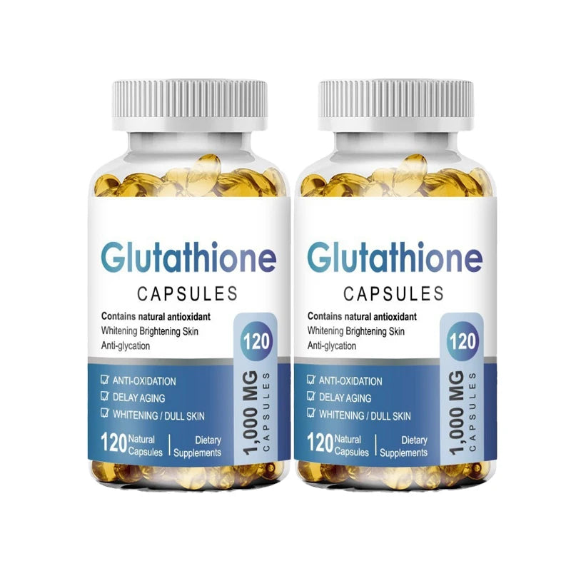 Glutathione 1000mg Antioxidant Liver Brain Support Capsules
