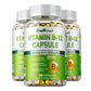 Vitamin B12 Methylcobalamin Energy Brain Mood Support Capsules