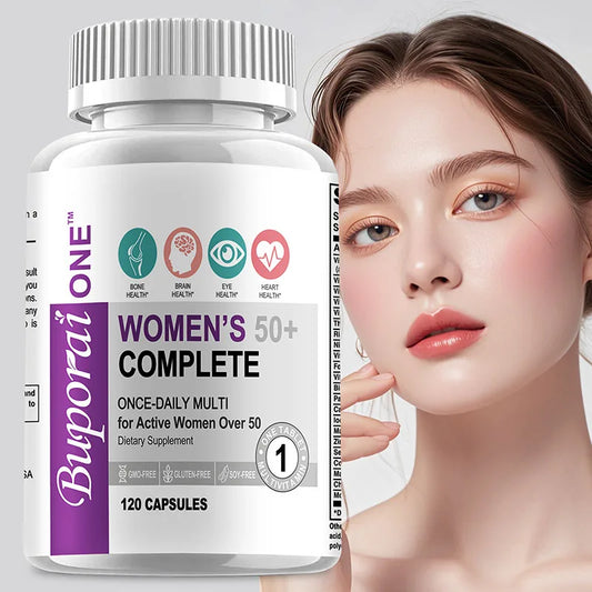 Women 50+ Complete Multivitamin Bone Brain Eye Support