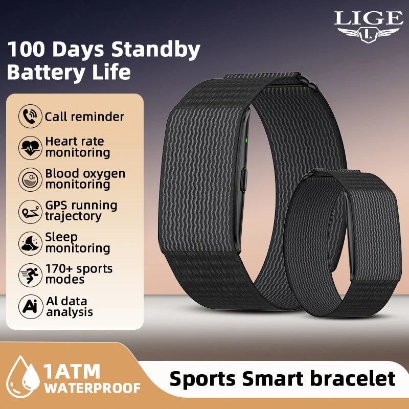 AI Health Smart Watch Fitness Tracker Sport Bracelet Monitor