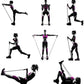 Resistance Bands with Handles – Home Strength Training Fitness Bands for Men & Women