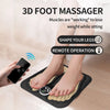 Portable Electric Shiatsu Foot Massager Acupressure Massage Mat Device