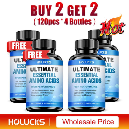 Advanced Amino Acid Capsules Muscle Strength Energy Support