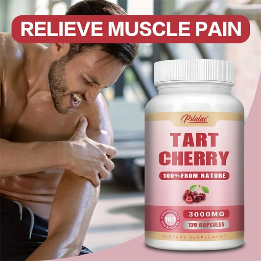 Tart Cherry Capsules 3000mg Joint Recovery Uric Support