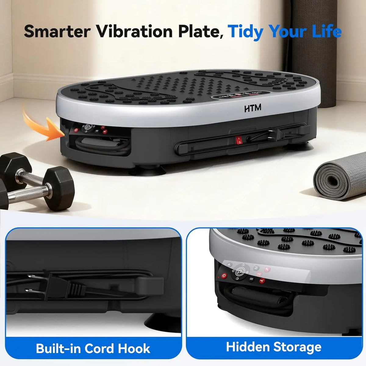 Vibration Plate Exercise Machine Fat Burning Home Fitness
