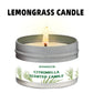 Citronella Outdoor Candle Fresh Lemongrass Patio Garden Decor