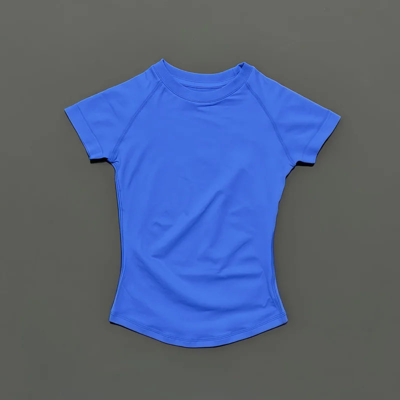Women's Quick Dry Breathable Short Sleeve Sports T-Shirt