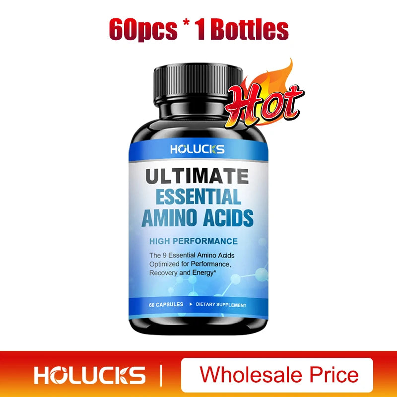 Advanced Amino Acid Capsules Muscle Strength Energy Support