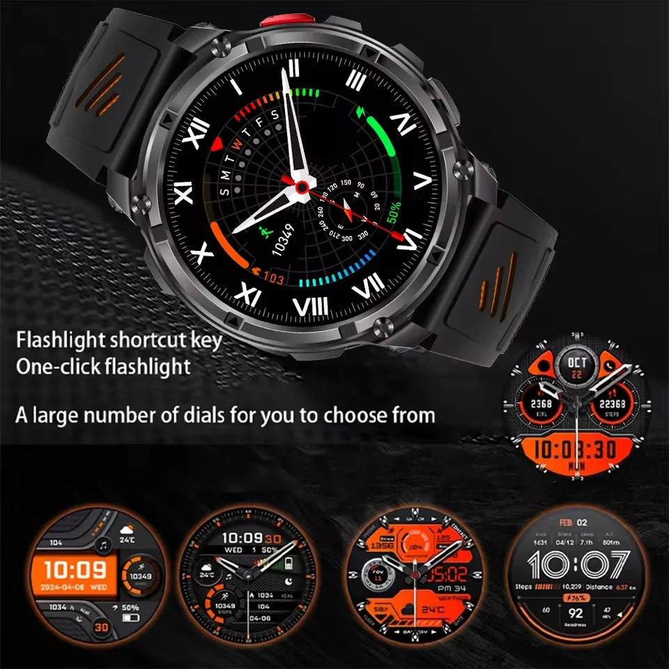 T-Rex3 Pro GPS Smartwatch Rugged Waterproof Sports Watch